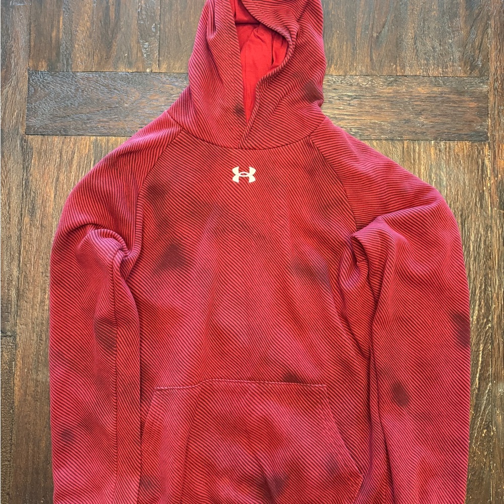 Under Armour Youth XL Maroon Hoodie